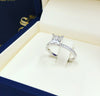 Leona princess diamond ring DER038 - Bijouterie Setor