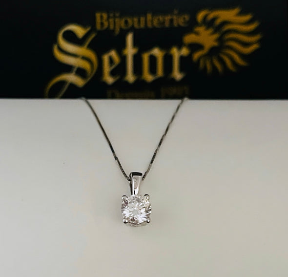 Solitaire necklace DN032 - Bijouterie Setor