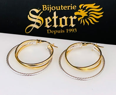 Boucles d'oreilles Mireille E245 - Bijouterie Setor