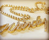 Wendy gold name necklace WC - Bijouterie Setor