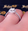 Bague de fiançailles en diamant Bella DER033 - Bijouterie Setor