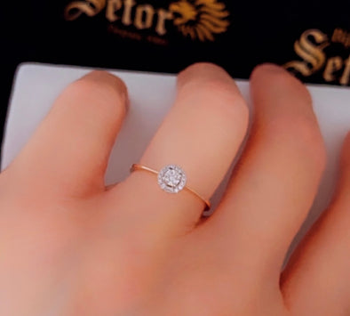Mimi diamond ring DER044 - Bijouterie Setor