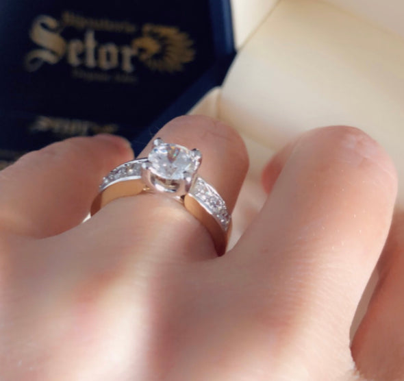 Stacy engagement ring ZER28 - Bijouterie Setor