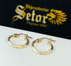 Small hoop earrings E219 - Bijouterie Setor