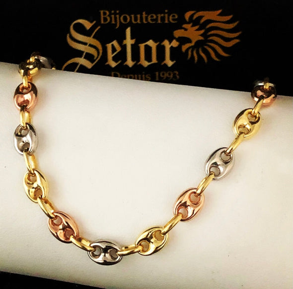 Mariners link bracelet WB061 - Bijouterie Setor