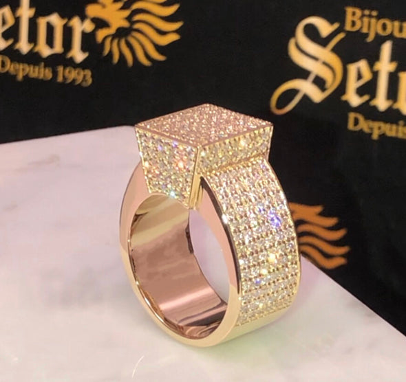Zachary diamond ring MDR013 - Bijouterie Setor