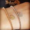Heart beads bracelet WB28 - Bijouterie Setor
