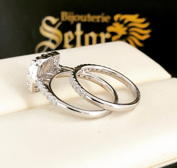 Diana wedding rings DWR044 - Bijouterie Setor
