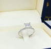 Leona princess diamond ring DER038 - Bijouterie Setor