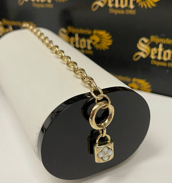 Collier et bracelet Lock S109 - Bijouterie Setor