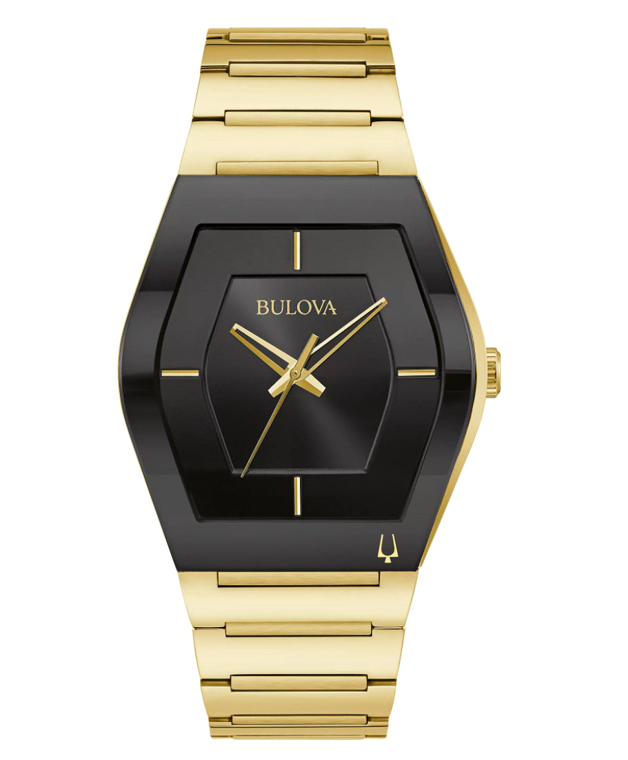 Reloj Gemini de caballero en tono dorado 97A164