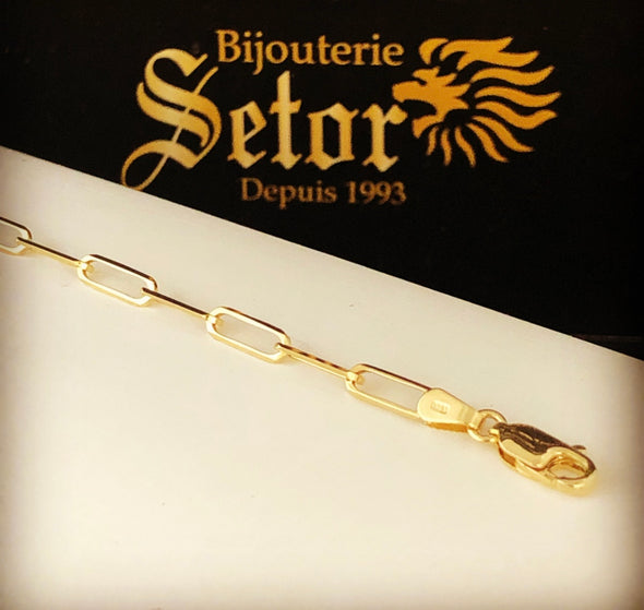 Paper clip bracelet WB091 - Bijouterie Setor