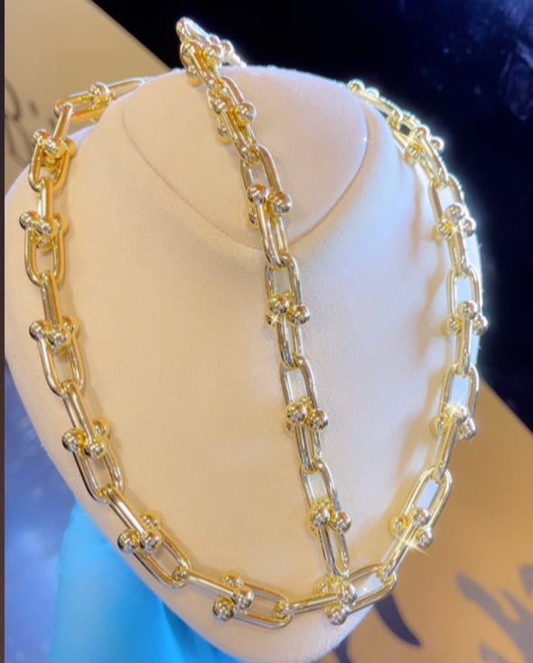 Emilia necklace & bracelet S077 - Bijouterie Setor