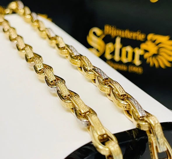 Link Greek key chain & bracelet S133 - Bijouterie Setor