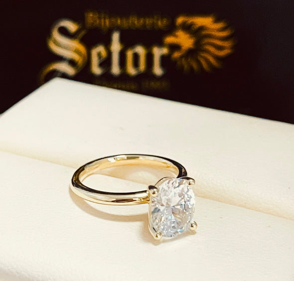 Carly engagement ring ZER066 - Bijouterie Setor