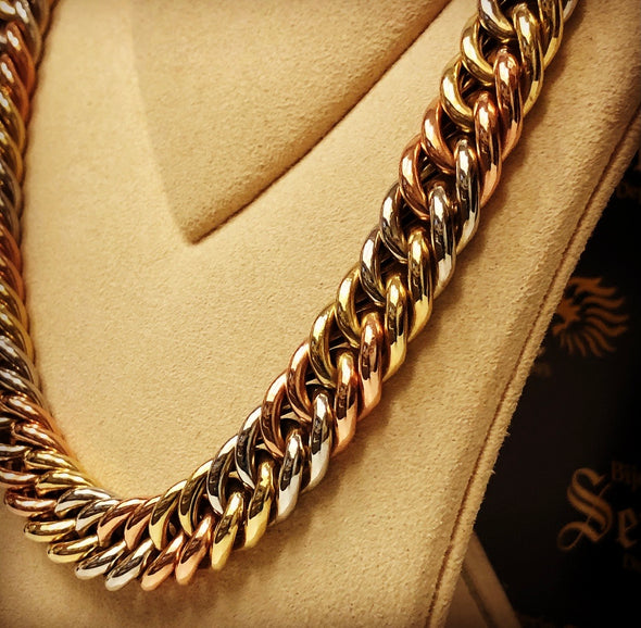 Shawna gold chain & bracelet - Bijouterie Setor
