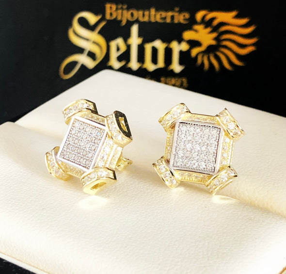 François earrings E177 - Bijouterie Setor