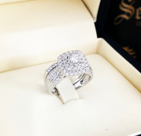 Anna diamond wedding rings DWR041 - Bijouterie Setor