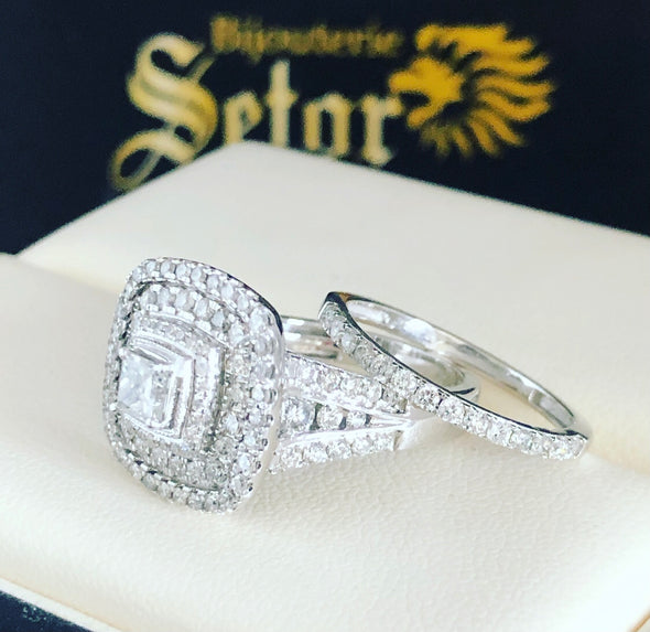 Antonella wedding rings DER033 - Bijouterie Setor