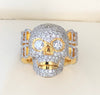 Diamond Skull ring MDR022 - Bijouterie Setor