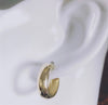 Boucles d'oreilles classiques Huggies E175 - Bijouterie Setor