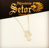 Mini hand necklace WC187 - Bijouterie Setor