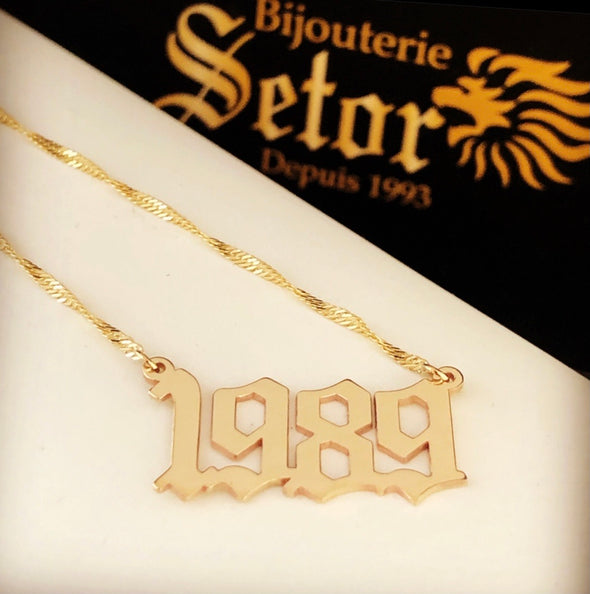 1989 necklace NC030 - Bijouterie Setor