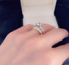 Melina wedding rings ZWR040 - Bijouterie Setor