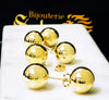 Odessa gold earrings E126 - Bijouterie Setor