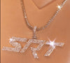 Initials necklace NC077 - Bijouterie Setor