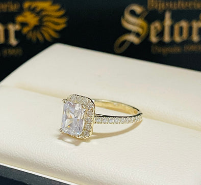 Emma engagement ring ZER070 - Bijouterie Setor
