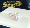 Fiona diamond wedding rings DWR032 - Bijouterie Setor