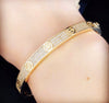 Love connection bangle bracelet WB048 - Bijouterie Setor