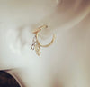 Heart ,infinity & tree earrings E217 - Bijouterie Setor