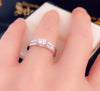 Princess engagement ring ZER054 - Bijouterie Setor