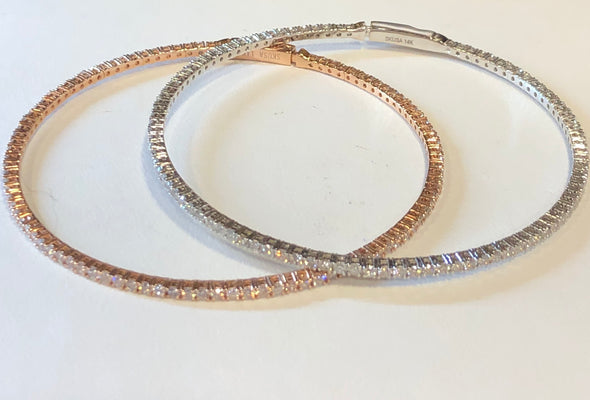 Bracelet tennis en diamants Tessa DB001 - Bijouterie Setor