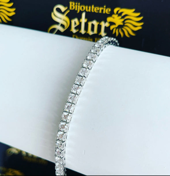 5 carats diamond tennis bracelet DB003 - Bijouterie Setor