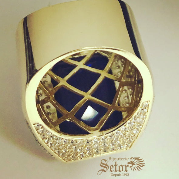 Lorenzo men’s gold ring MR-02 - Bijouterie Setor